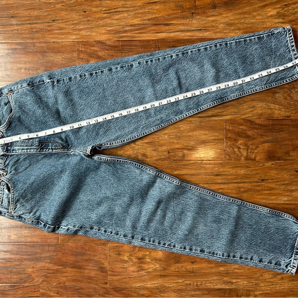 Zara Classic 90s Distressed Jeans Woman’s Size 6 - Picture 9 of 10